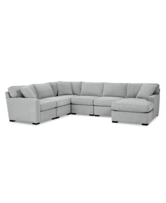 Radley Fabric 6-Pc. Chaise Sectional with Corner, Created for Macy's