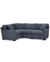 Blue Sectional Sofas Couches Macy S