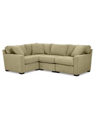 Radley Fabric 4-Pc. Sectional Sofa with Corner Piece