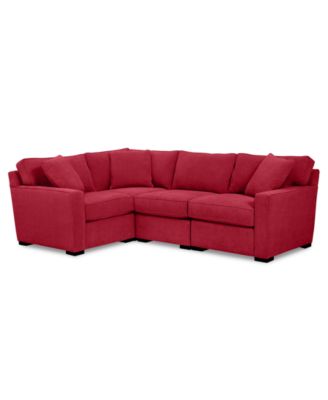 Radley Fabric 4-Pc. Sectional Sofa with Corner Piece