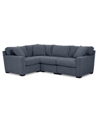 Radley Fabric 4-Pc. Sectional Sofa with Corner Piece
