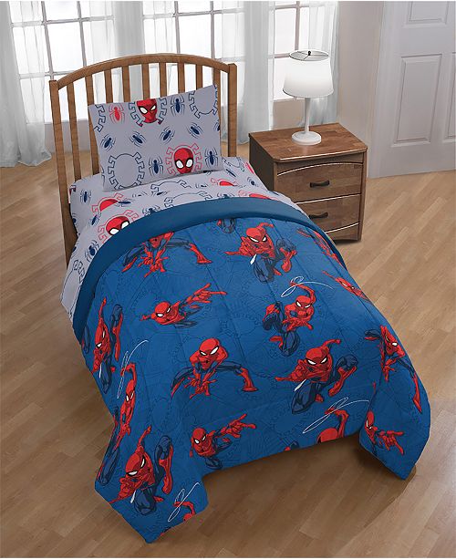 Marvel Mavel Spiderman Spidey Crawl Twin Comforter Reviews