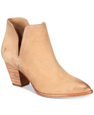 Frye women's jennifer cutout booties on sale