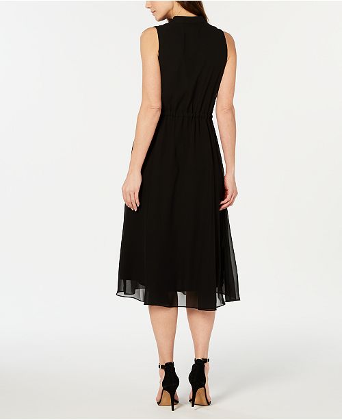 anne klein chiffon dress