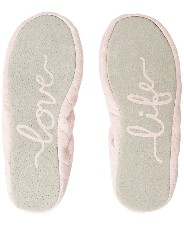 dearfoams ballerina slippers