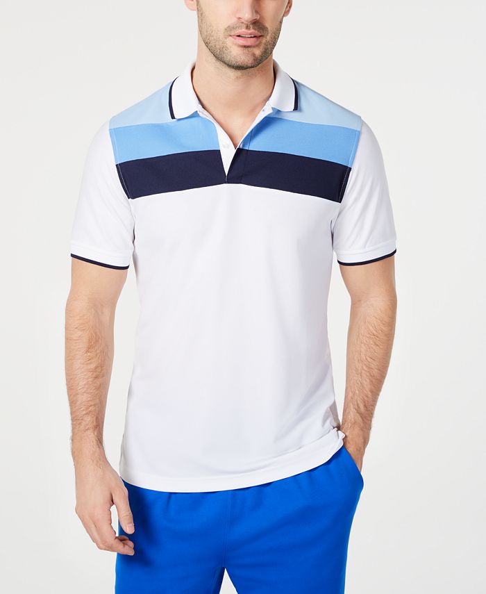 Club Room Men's Regular-Fit Stripe Polo, Created for Macy's & Reviews ...