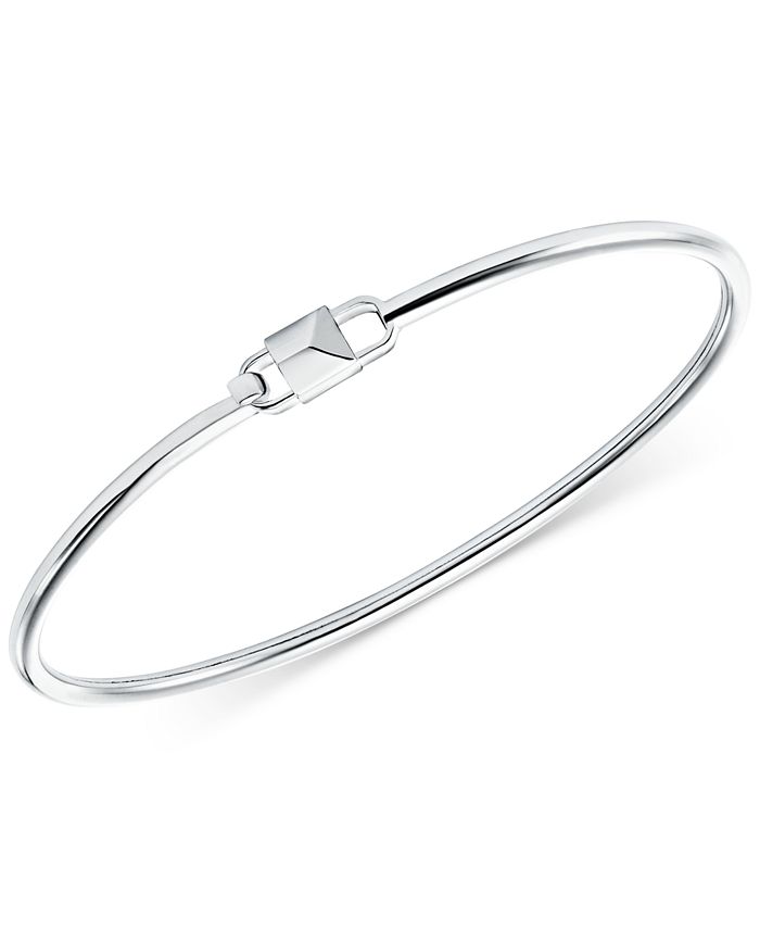Michael kors silver padlock bracelet 2025