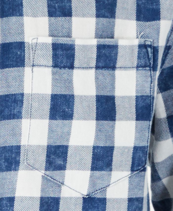 American Rag Men's Peridot Check Shirt, Created for Macy's - Macy's