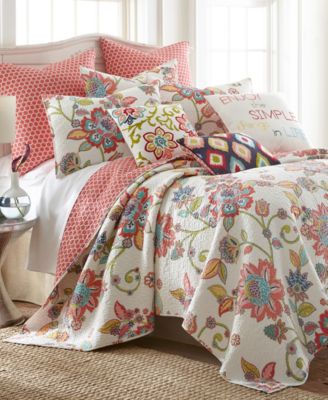 Clementine Spring 3-Pc. Quilt Set, Full/Queen
