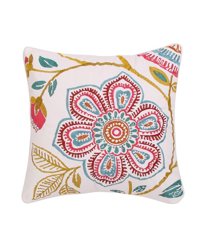 Levtex Home Tangier Floral Decorative Pillow, 20" x 20" & Reviews