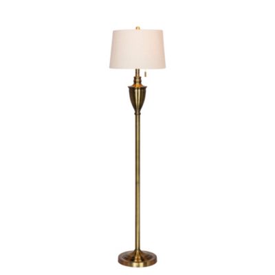 1589AB 61" Antique Classic Urn Floor Lamp