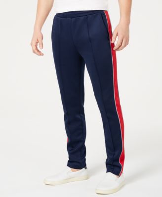 mens side stripe track pants