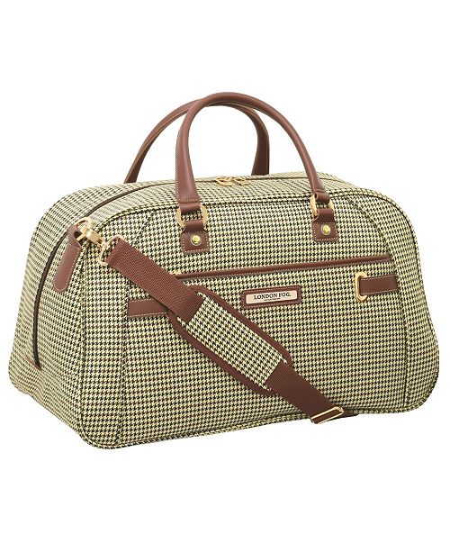 London Fog Oxford II 21" Softside Weekend Duffel Luggage, Created for