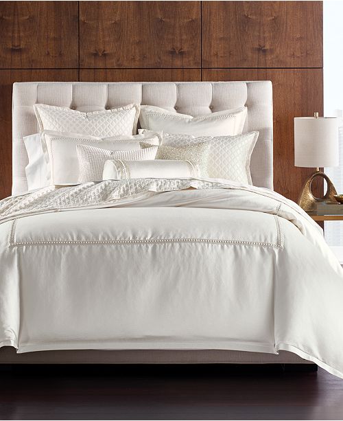 Hotel Collection Ivory Luxe Border Bedding Collection Created For