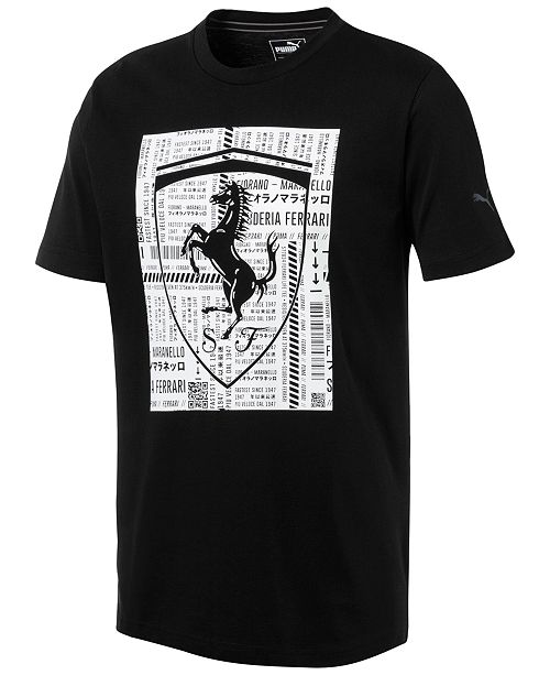 Puma Men S Ferrari T Shirt Reviews T Shirts Men Macy S