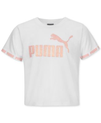 peach puma shirt