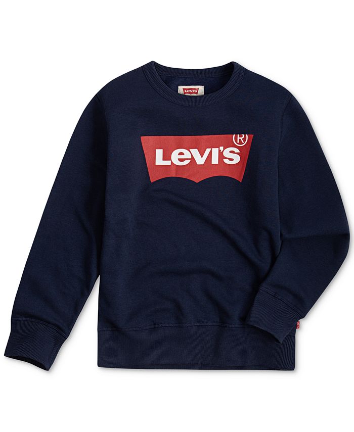 Levi's Little Boys Batwing Logo Sweatshirt - Macy's