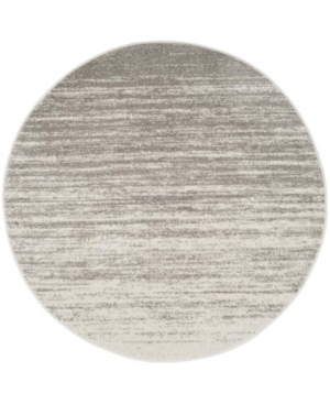 Safavieh Adirondack Light Gray and Gray 6' x 6' Round Area Rug
