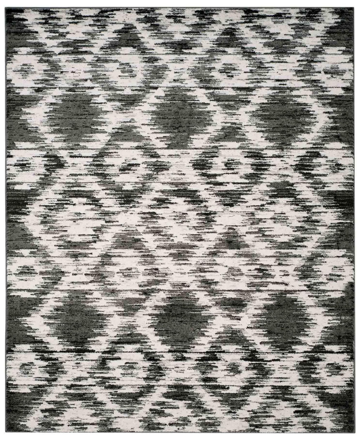 Safavieh Adirondack Charcoal and Ivory 8' x 10' Area Rug - Charcoal
