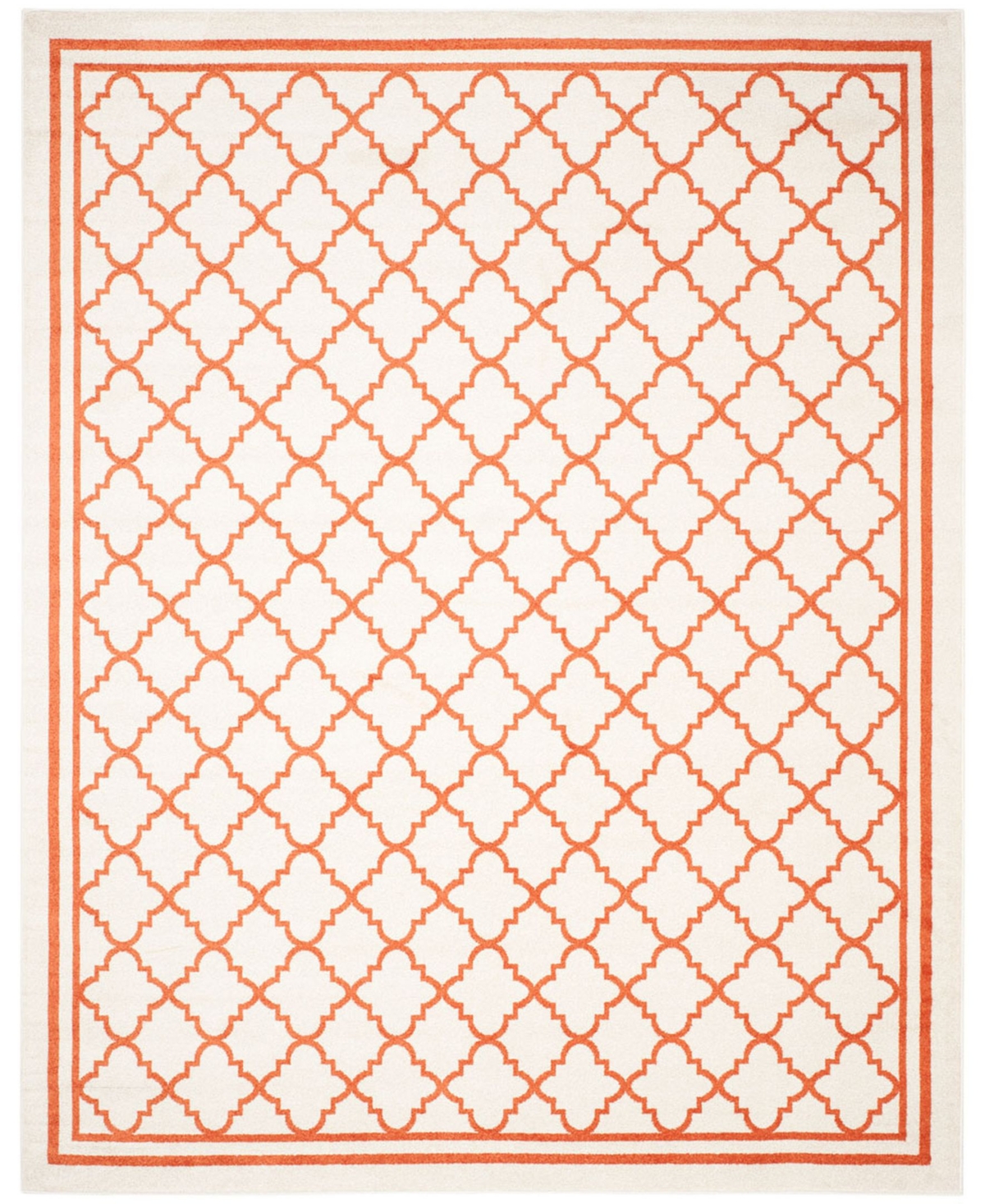 Safavieh Amherst Beige and Orange 8' x 10' Area Rug