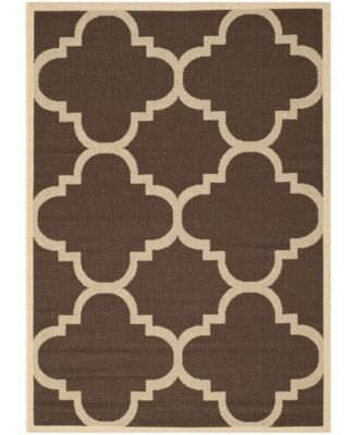 Safavieh Courtyard CY6243 Dark Brown 4' x 5'7