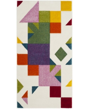Safavieh Hollywood Ivory and Rose 2'7in x 5' Area Rug