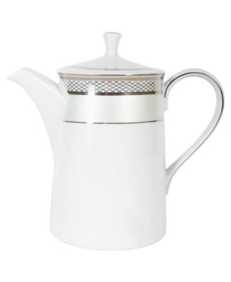 Lauren Ralph Lauren - "Silk Ribbon Pearl" Coffee Server, 51.03 oz.