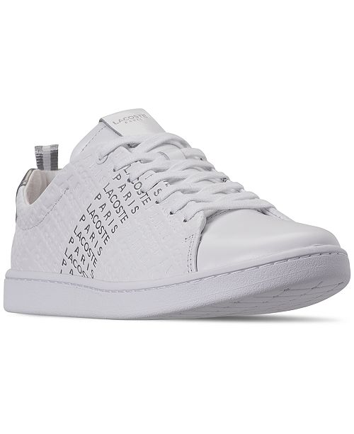 Lacoste Women S Carnaby Evo Paris Casual Sneakers From Finish Line