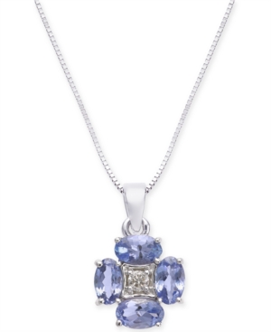 image of Tanzanite (1 ct. t.w.) & Diamond Accent 18