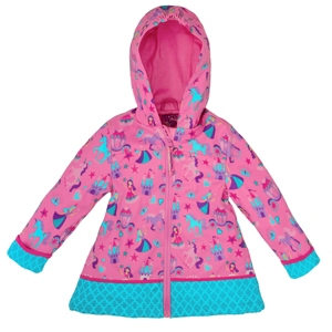 image of Stephen Joseph Little Girl All Over Print Raincoat