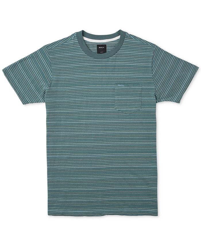 RVCA Men's Warren Stripe T-Shirt & Reviews - T-Shirts - Men - Macy's