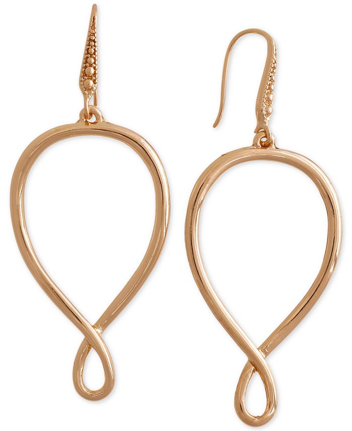 Laundry by Shelli Segal GoldTone Infinity Drop Earrings Macy's