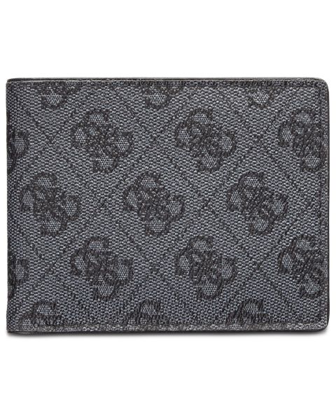 Мужские GUESS Men's RFID Slimfold Wallet with Interior Coin Pocket