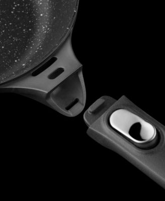 GEM 11" Nonstick Fry Pan, Detachable Handle, Black