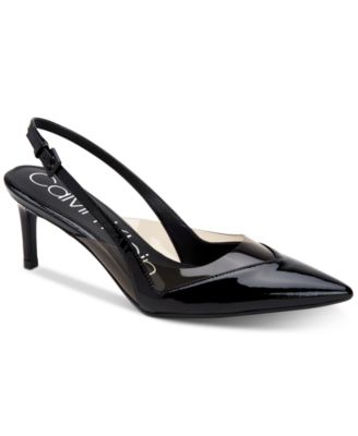 calvin klein slingback heels