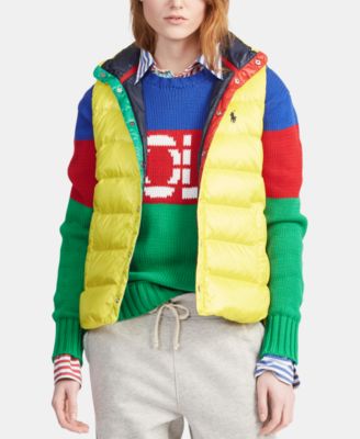 ralph lauren down vest women's