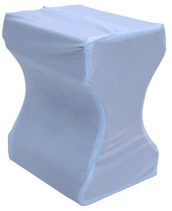 Sharper Image Calming Comfort Charcoal Infused Cooling Knee Pillow