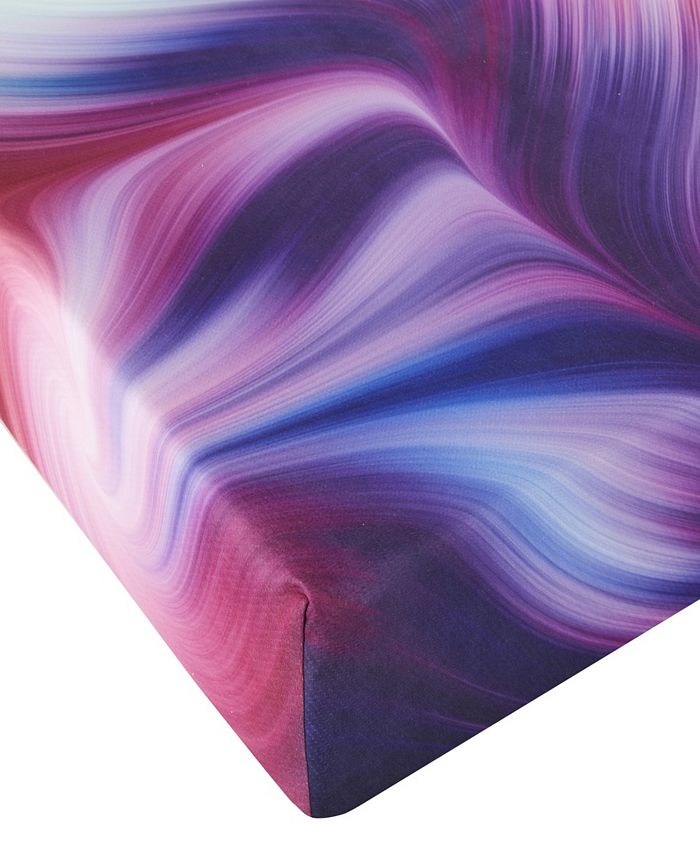 Simmons Groove 5" Full Size Tie Dye Memory Foam Mattress Macy's