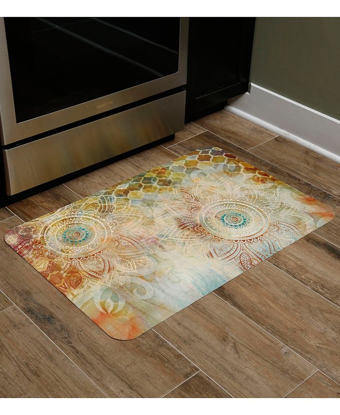 Home Dynamix Designer Chef Bohemian Flower Cushioned AntiFatigue