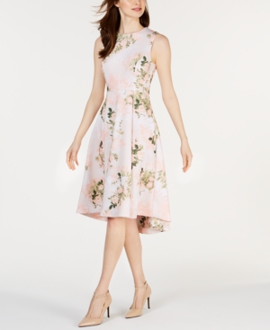 Calvin klein peach dress hot sale