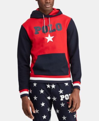 polo ralph lauren color block hoodie