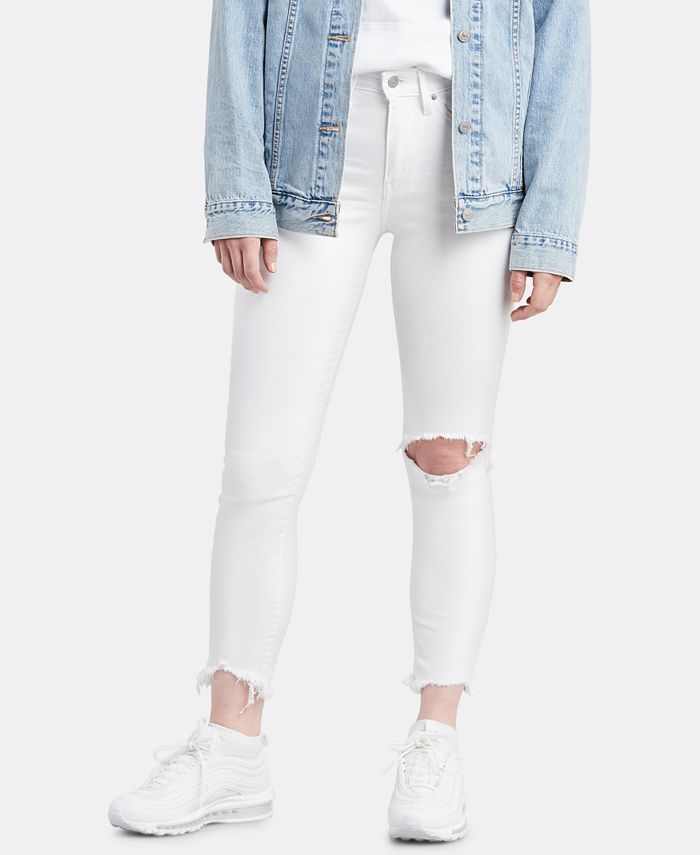 Levi's Women's 721 Ankle High-Rise Skinny Jeans & Reviews - Jeans - Juniors  - Macy's