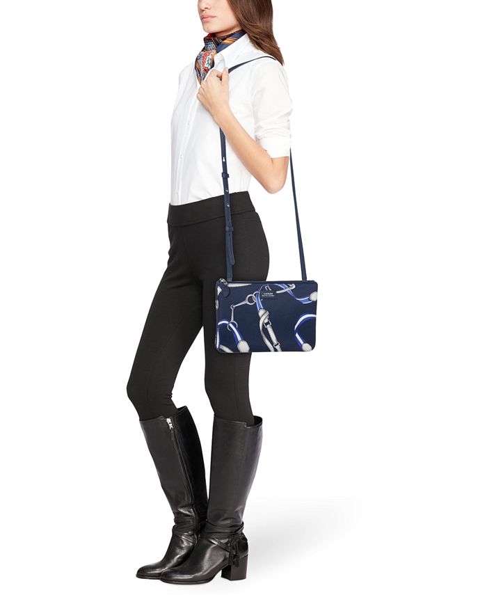 Lauren Ralph Lauren Chadwick Double Zip Crossbody Macy's