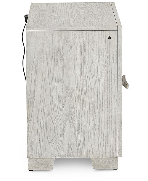 Furniture CLOSEOUT! Camilla USB Outlet Nightstand, Created for Macy's