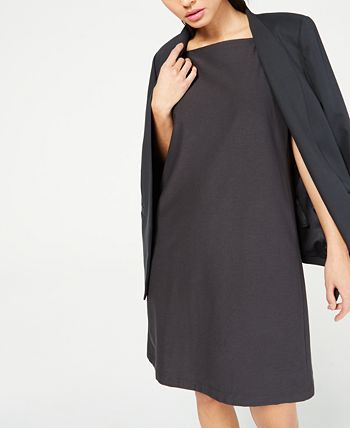 Eileen fisher square cheap neck shift dress