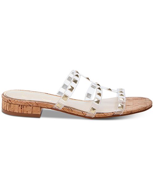 jessica simpson gold flat sandals