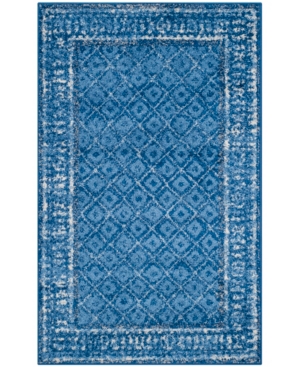 Safavieh Adirondack Light Blue and Dark Blue 3' x 5' Area Rug