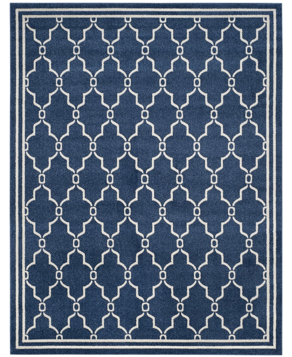 Safavieh Amherst Navy and Beige 9' x 12' Area Rug