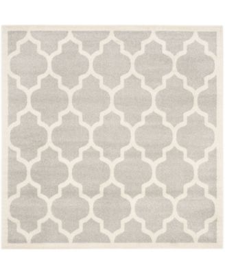 Amherst Light Gray and Beige 9' x 9' Square Area Rug