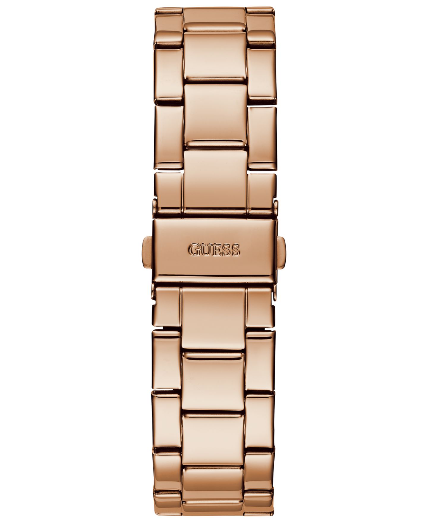 Женские часы GUESS G Twist Rose Gold-Tone Stainless Steel Bracelet Watch 40mm — фото 2